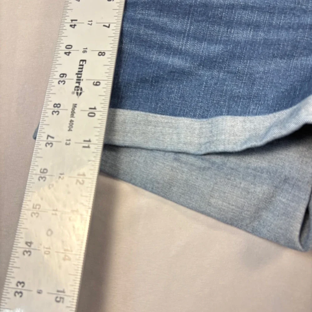 Aeropostale Flex Effects Jean Shorts Womens Size 10 High Rise - Picture 6 of 8